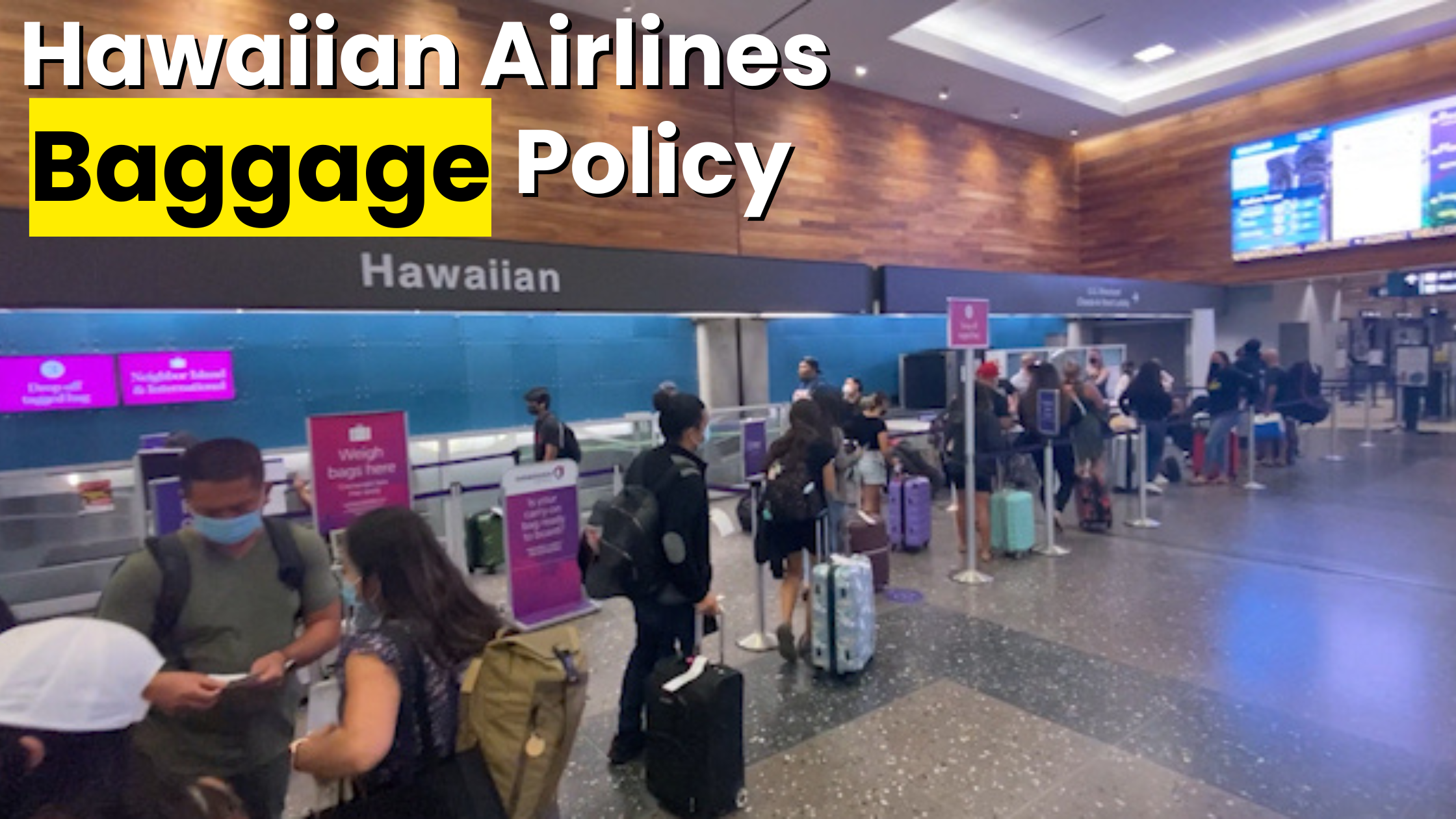 Hawaiian Airlines Baggage Policy 